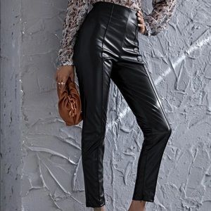 NWOT Faux leather pants